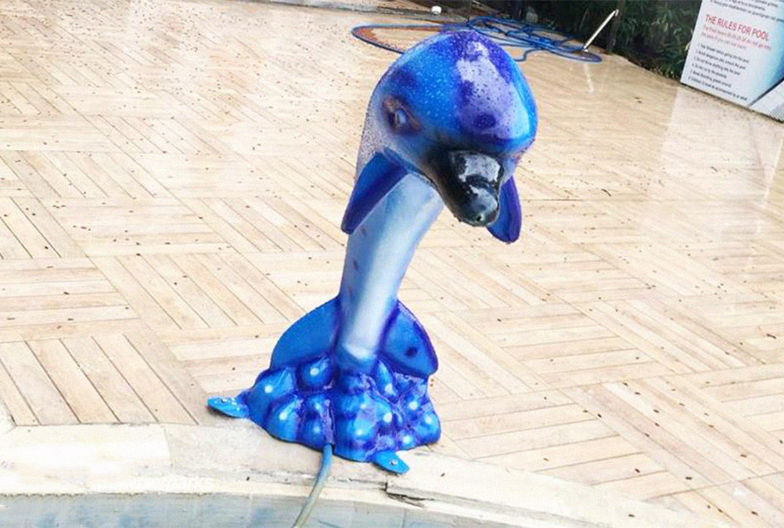 Dolphin Fountain